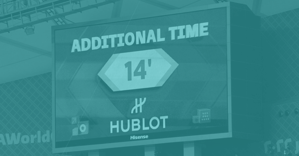 Extra time = Extra coverage