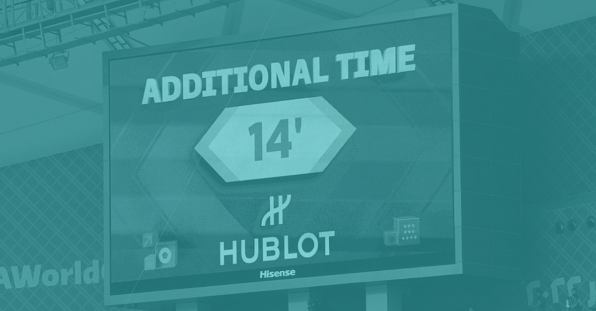 Extra time = Extra coverage  