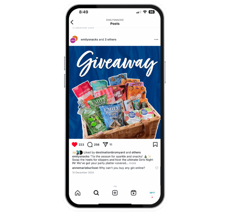 SOCIAL ADS EMILY SNACKS - NIFTY COMMUNICATIONS