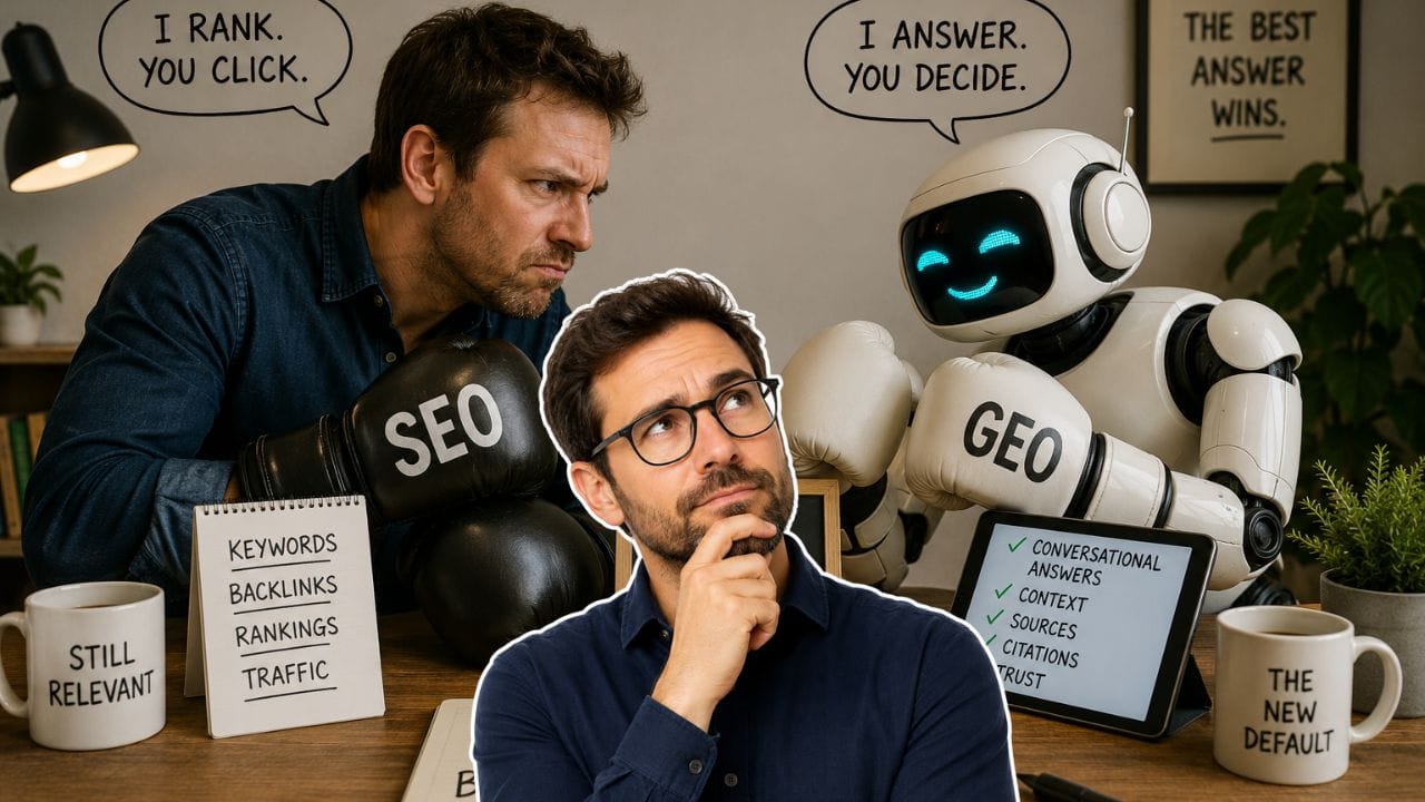 GEO vs SEO: What Changes When AI Answers