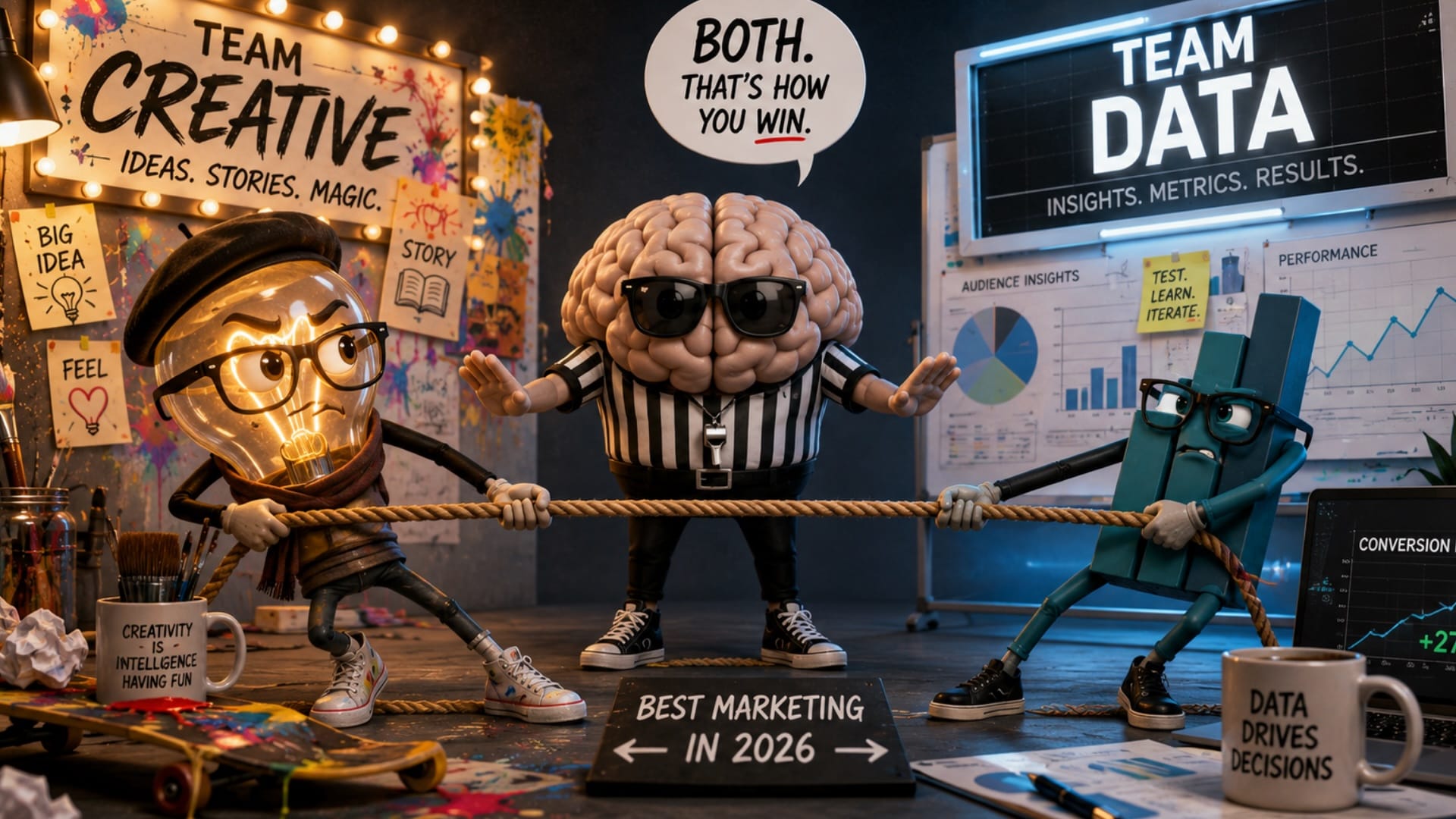 Creative Data Driven Marketing: Why You Need Both